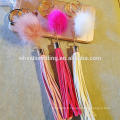 Porte-clés élégante pour bag bag Pompom Tassel Fur Key Chain